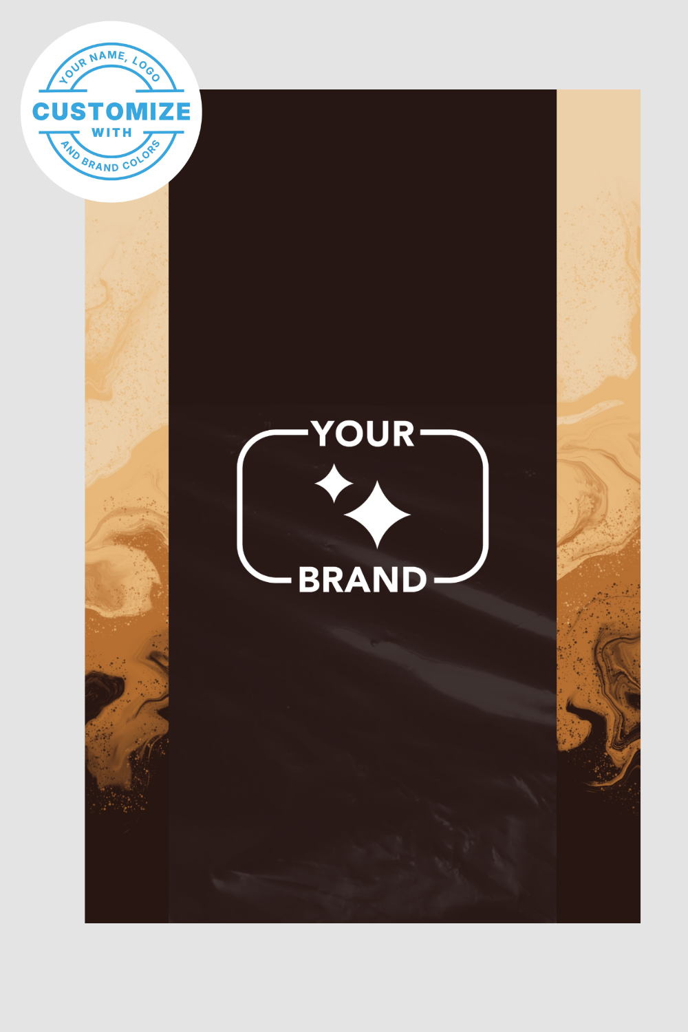 Custom Branded Dark Chocolate Covered Espresso Beans
