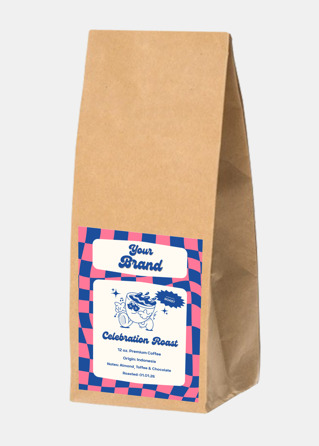 Custom Corporate Coffee, 12 oz. Bags (Choose Your Options)