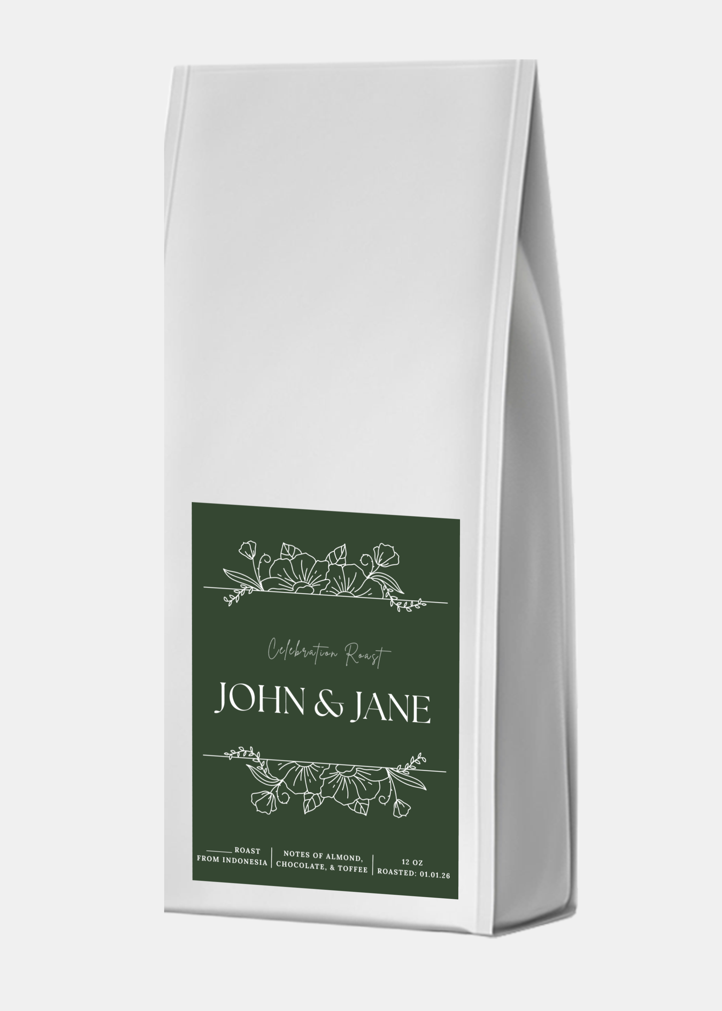 Custom Hospitality Coffee, 12 oz. Bags (Choose Your Options)