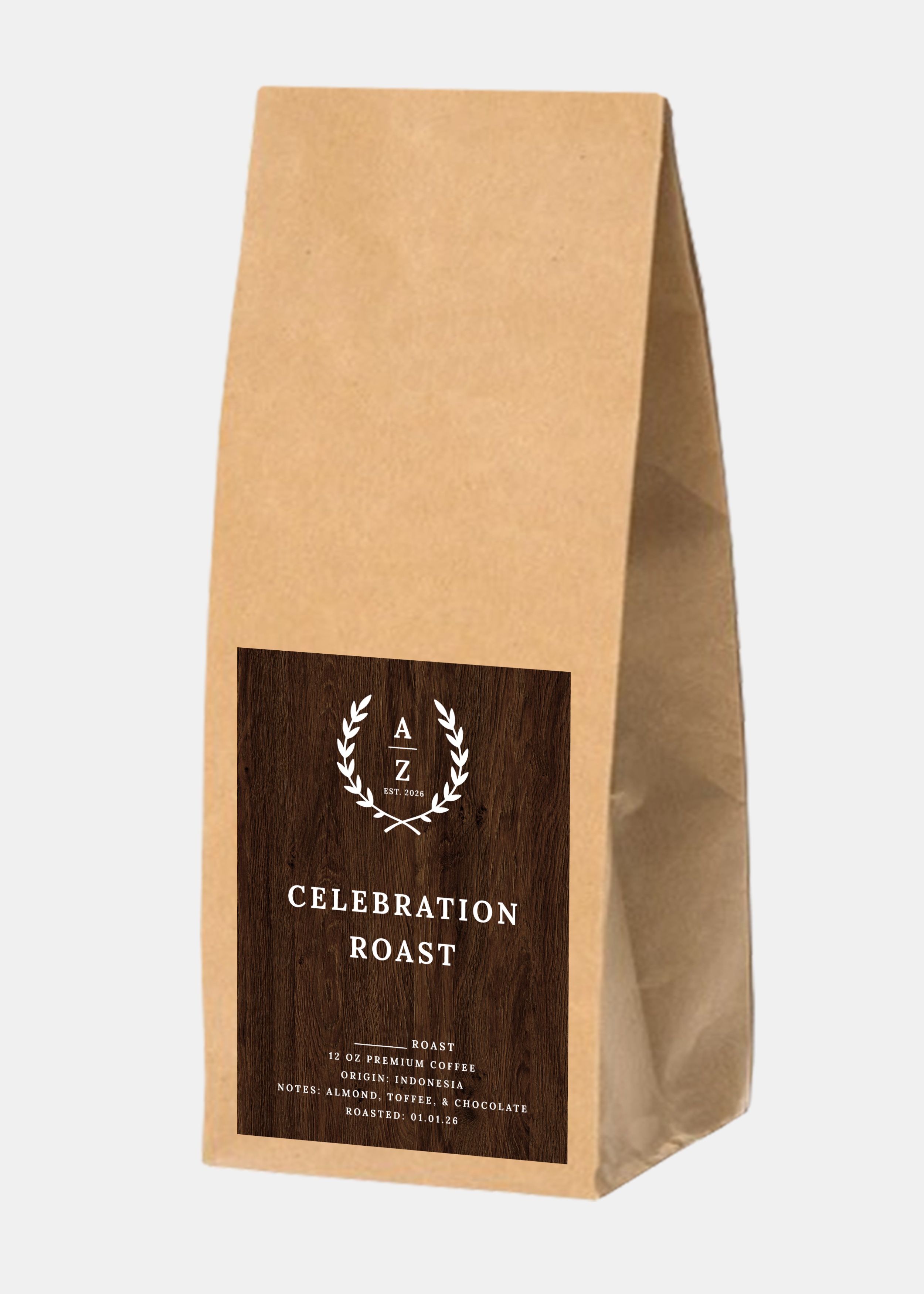 Custom Wedding Coffee, 12 oz. Bags (Choose Your Options)